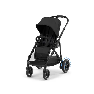 Коляска eGazelle S BLK Moon Black