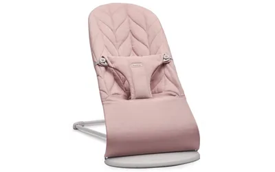 Шезлонг для немовлят BabyBjorn Bouncer BLISS Woven Petal Quilt Dusty Pink