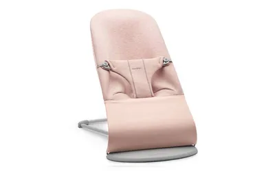 Шезлонг для немовлят BabyBjorn Bouncer BLISS 3D Jersey Light Pink