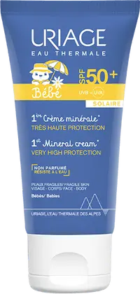BEBE UREAGE Мінеральний сонцезахисний крем SPF 50+