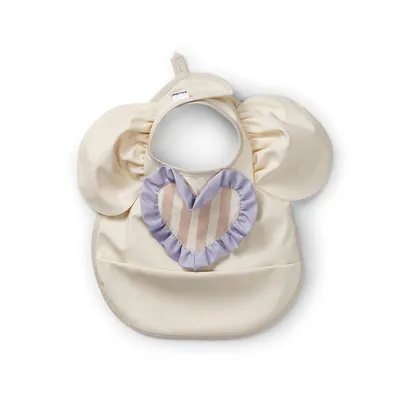 Нагрудник для годування Elodie Details Baby Bib Oat White
