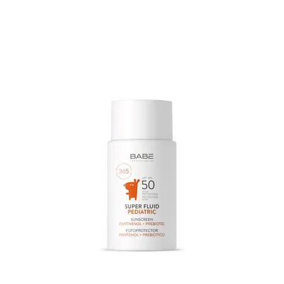 Дитячий сонцезахисний супер флюїд SPF 50 з пантенолом і пребіотиком, 50 мл