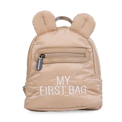 Рюкзак дитячий Childhome My first bag puffered beige, арт. CWKIDBPBE
