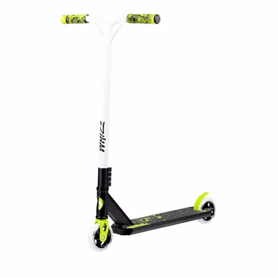 Дитячий самокат Lionelo WHIZZ GREEN LIME BLACK