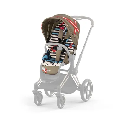 Чохол тканинний для прогулянкового блоку Cybex Priam by Karolina Kurkova One Love