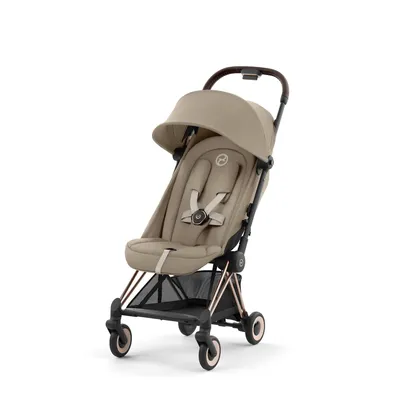 Прогулянкова коляска Cybex Coya Cozy Beige / Rosegold