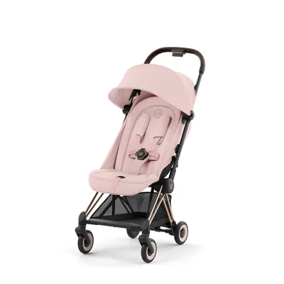 Прогулянкова коляска Cybex Coya Peach Pink / Rosegold