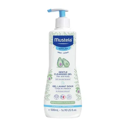 Ніжний очищающий гель для голови і тіла Mustela, 500 мл
