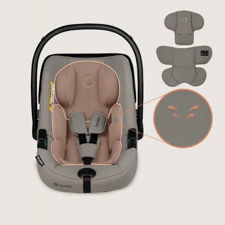 Дитяче автокрісло Lionelo ASTRID I-SIZE BEIGE TAUPE — Photo 7
