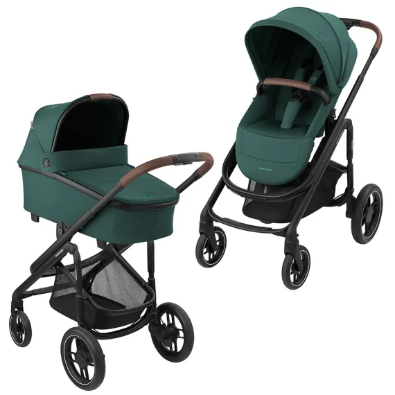 Коляска універсальна 2 в 1 MAXI-COSI Plaza Plus Essential Green — Photo 6