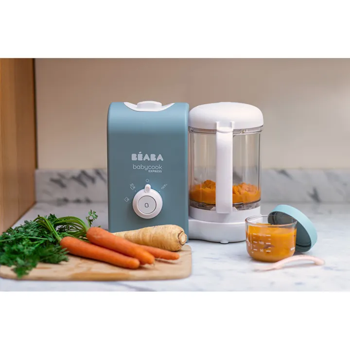 Пароварка - блендер Beaba Babycook Express синій, арт. 916303 — Photo 23