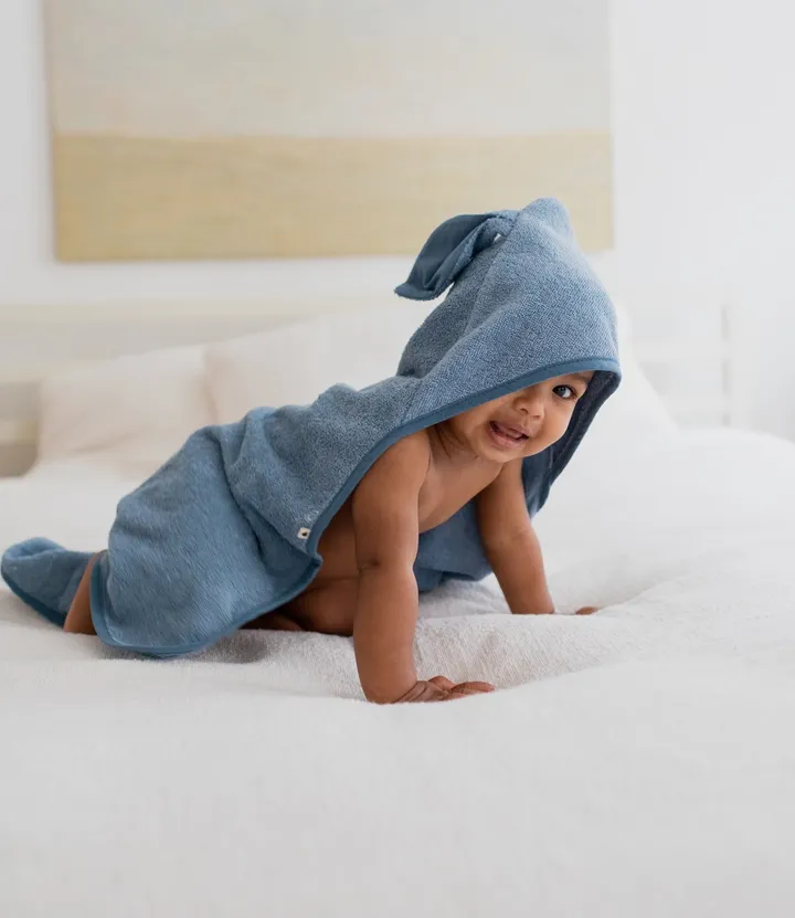 Дитячий рушник з капюшоном BIBS Kangaroo Towel Woodchuck — Photo 12