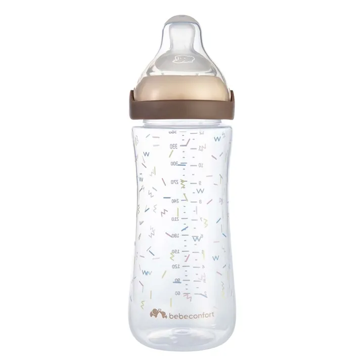 Пляшечка для годування BEBE CONFORT Physio Air Confort 360ml Sand 6+
