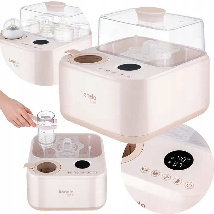 Стерилізатор бутилочок Lionelo STEAMUP BEIGE SAND — Photo 5