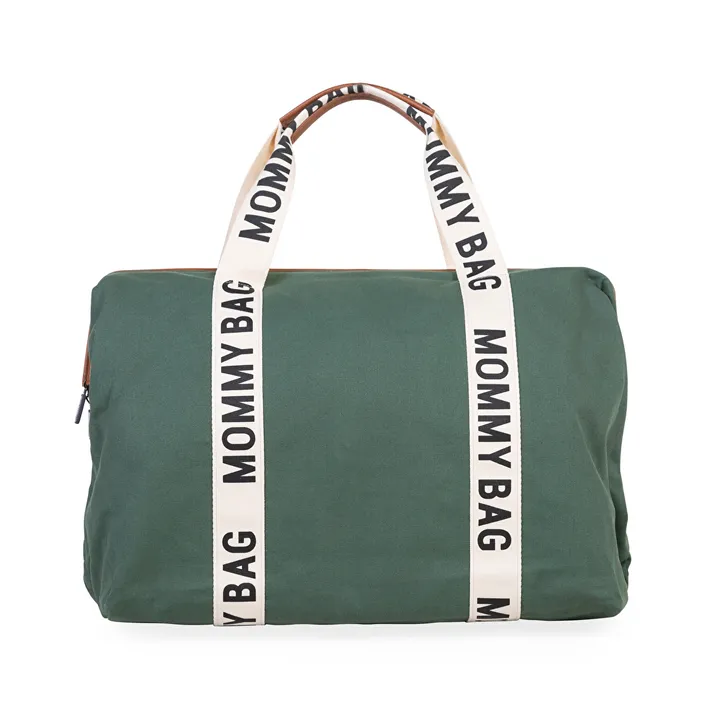 Сумка Childhome Mommy bag Signature canvas green, арт. CWMBBSCGR — Photo 14