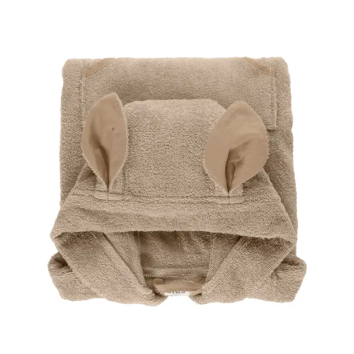 Рушник пончо з капюшоном BIBS Kangaroo Poncho Toddler Woodchuck — Photo 8