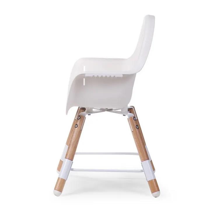 Стілець для годування Childhome Evolu 2 з бампером natural/white, арт. CHEVOCHNW — Photo 26