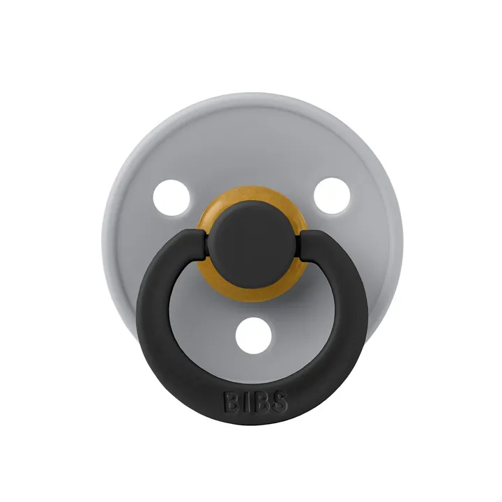 Пустушка Studio Colour Fusion Latex Round (кругла) – Cloud/Black 0-6 міс. — Photo 3