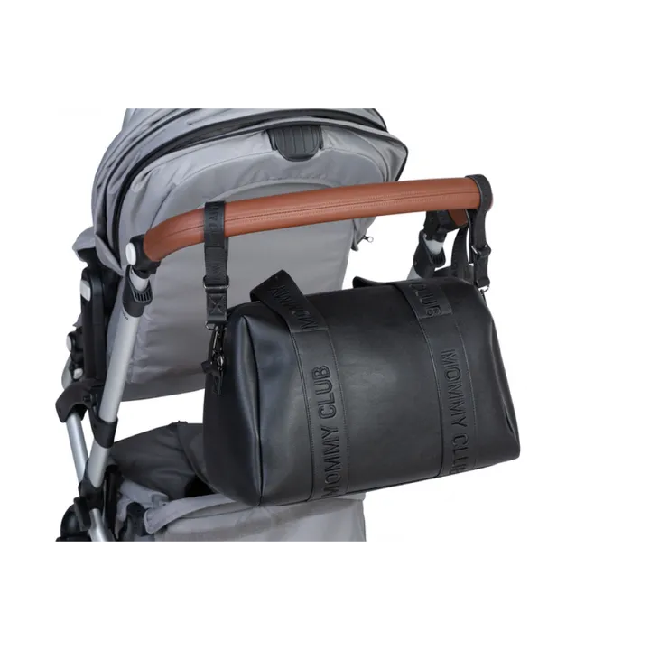 Сумка Childhome Mommy club Signature vegan leather black, арт. CWMCSLBL — Photo 23