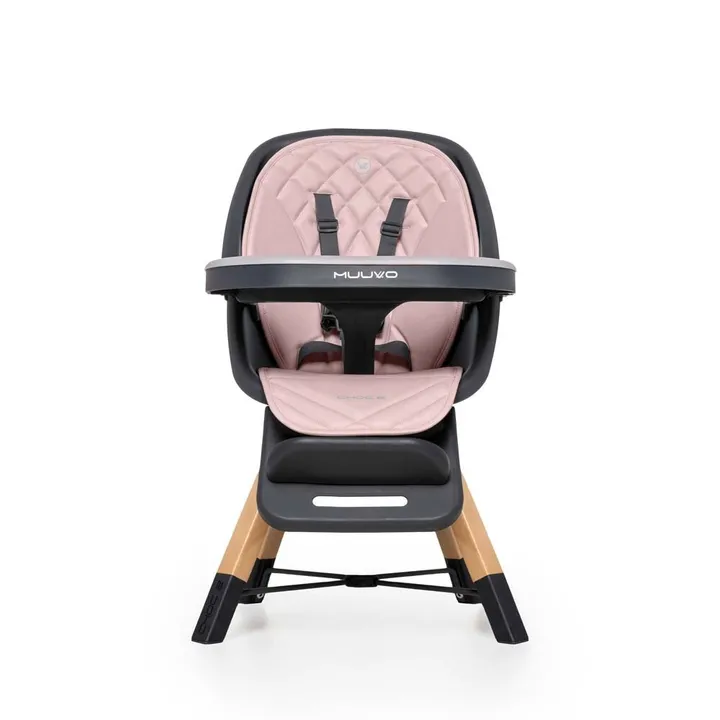 Стільчик для годування Muuvo Choc2 Powder Pink New — Photo 13