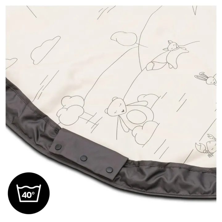 Ігровий килимок-сумка Hauck Play N Tidy Dark Grey — Photo 13