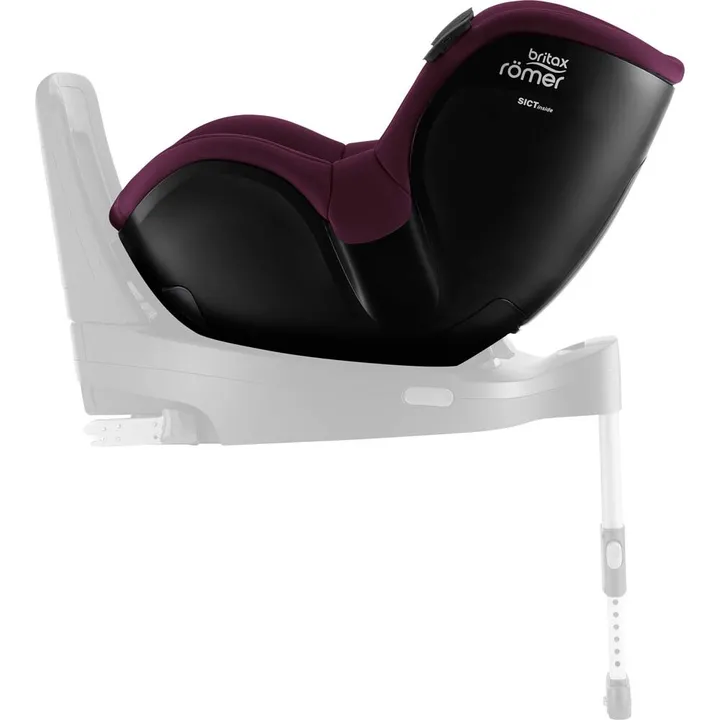 Автокрісло BRITAX-ROMER DUALFIX iSENSE Burgundy Red — Photo 6