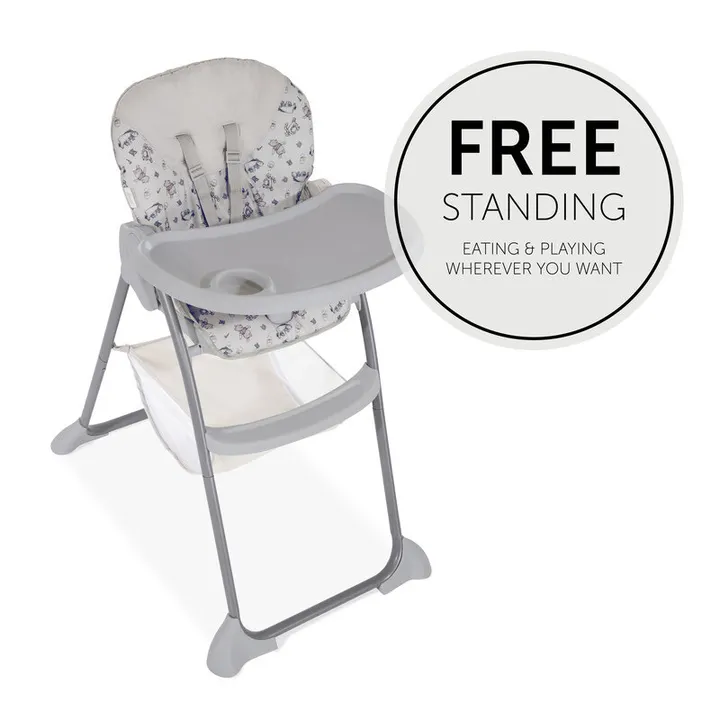 Стільчик для годування Hauck Sit N Fold Circles blue — Photo 7