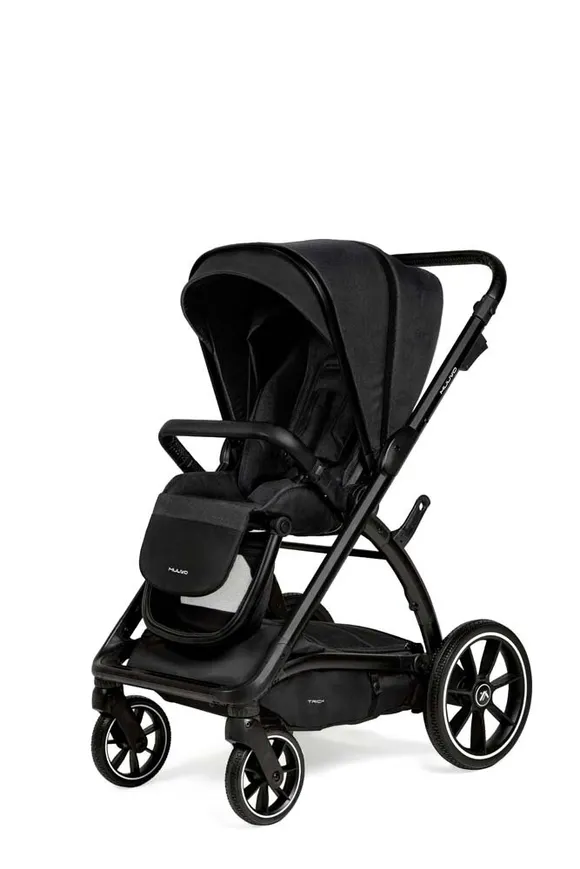 Коляска Muuvo 2в1 Trick Jet Black — Photo 8