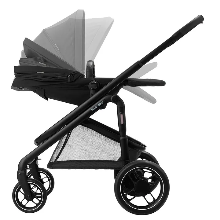 Коляска універсальна 2 в 1 MAXI-COSI Plaza Plus Essential Black — Photo 7