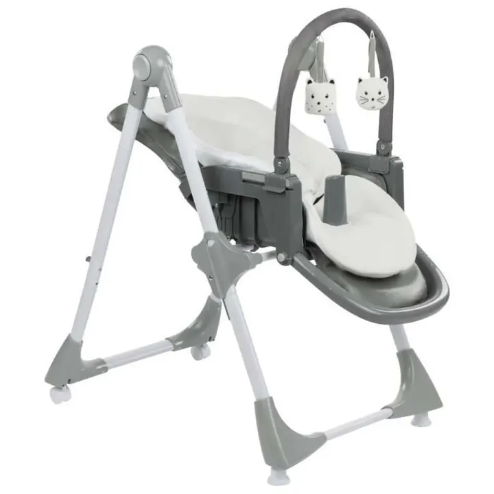 Стільчик для годування BEBE CONFORT KIWI 3 in 1 Gray Mist — Photo 9