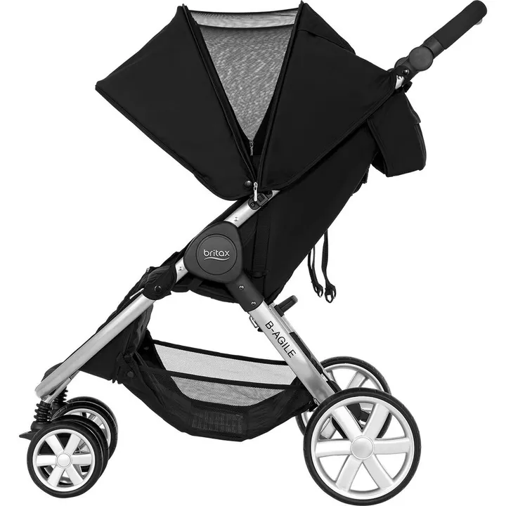 Коляска BRITAX-ROMER B-AGILE DOUBLE Cosmos Black — Photo 7