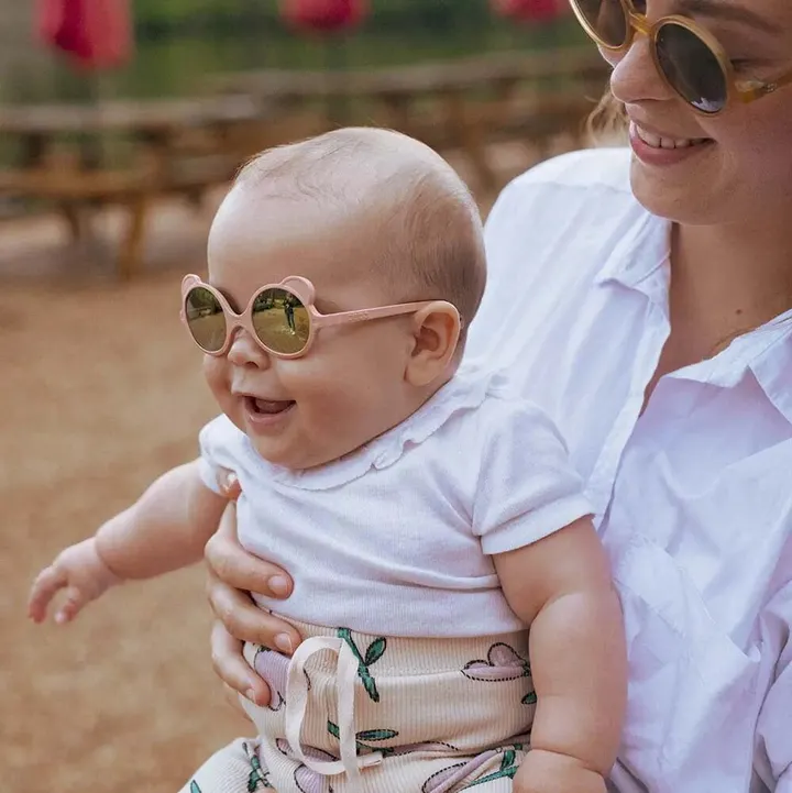 Сонцезахисні окуляри Ki ET LA OURSON 2-4 Peach — Photo 10