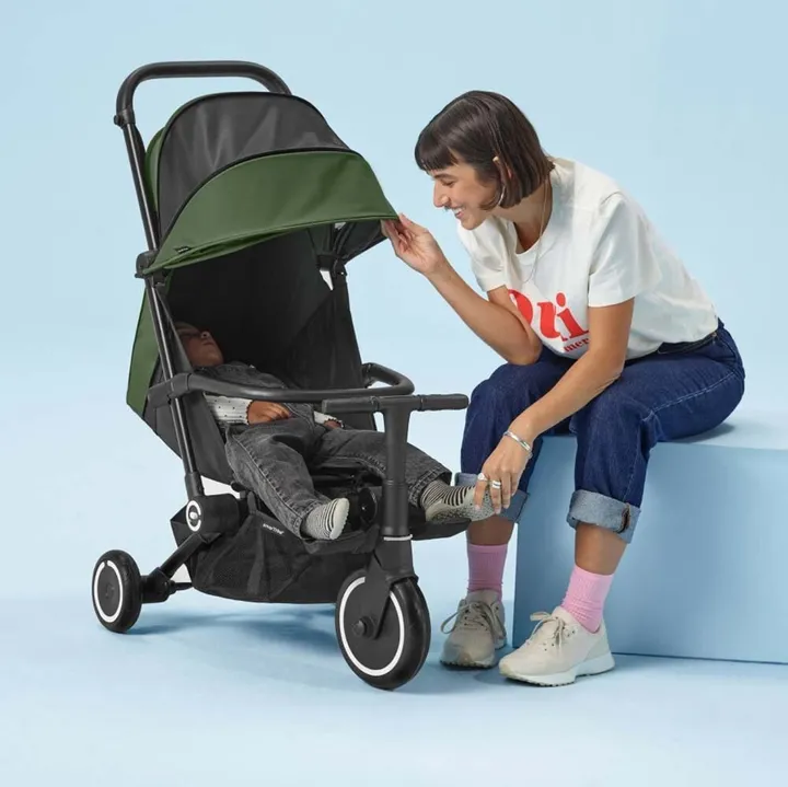 Коляска-велосипед smarTrike Traveler Black — Photo 11