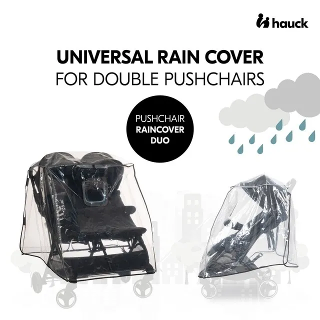 Дощовик Hauck Pushchair Raincover Duo — Photo 8