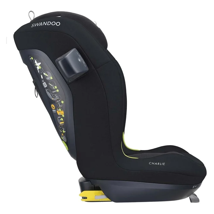 Дитяче автокрісло Swandoo Charlie i-Size (Chia Black) — Photo 11