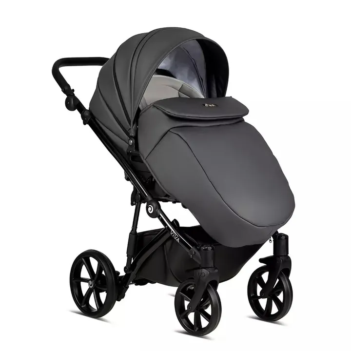 Коляска універсальна TUTIS VIVA4 LEATHER Shadow grey — Photo 8