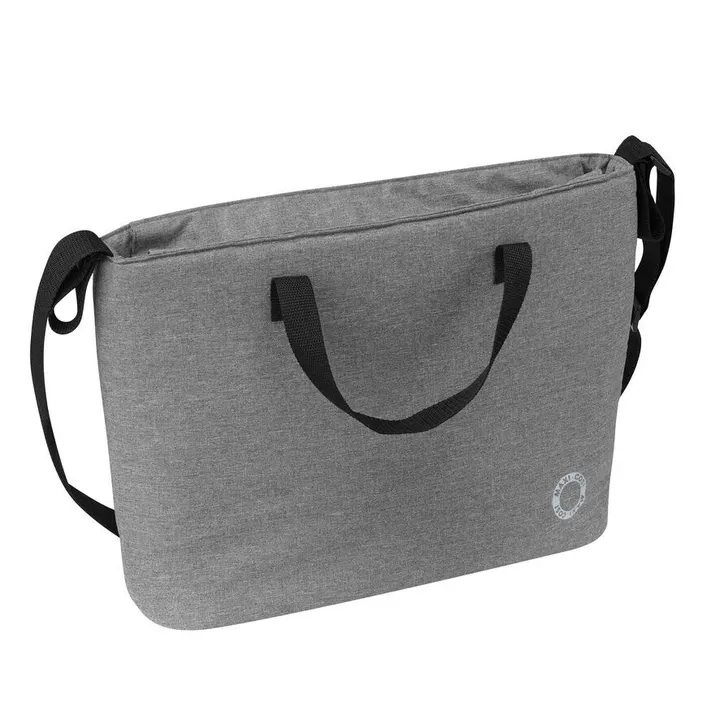 Коляска MAXI-COSI ZELIA S TRIO Grey (Black Frame/Brown Leather + CabrioFix S i-Size + сумка) — Photo 16