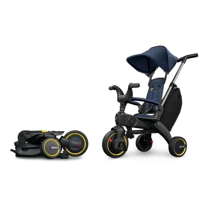 Складний триколісний велосипед Doona Liki Trike S3 / Deep Blue — Photo 17