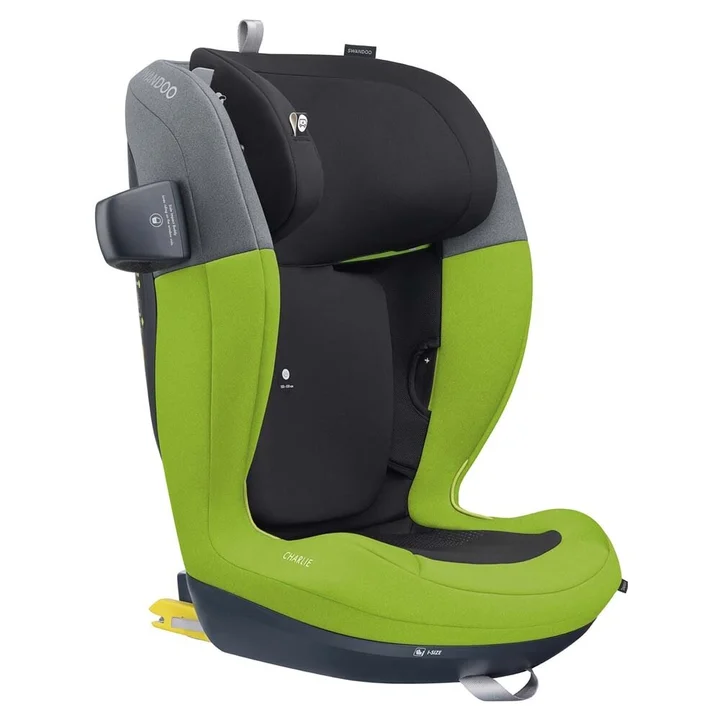 Автокрісло Swandoo Charlie i-Size 2025 (Lime/Sesame Grey) — Photo 6