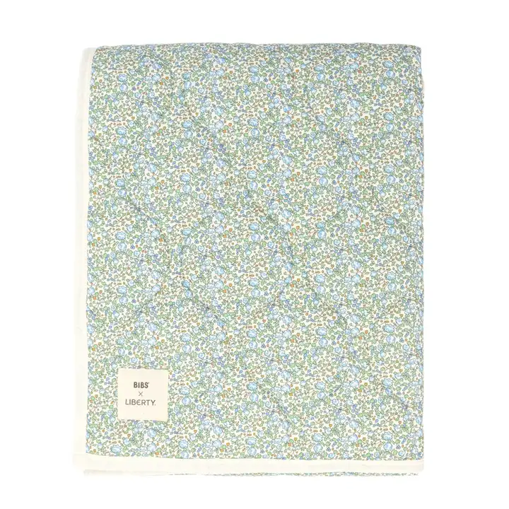 Стьобана ковдра BIBS x Liberty Quilted Blanket Eloise-blush — Photo 13