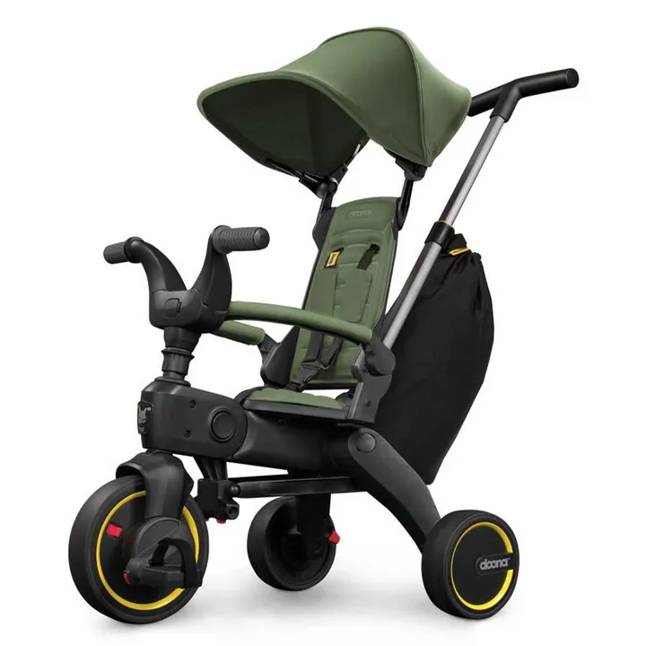 Складний триколісний велосипед Doona Liki Trike S3 / Desert Green — Photo 5