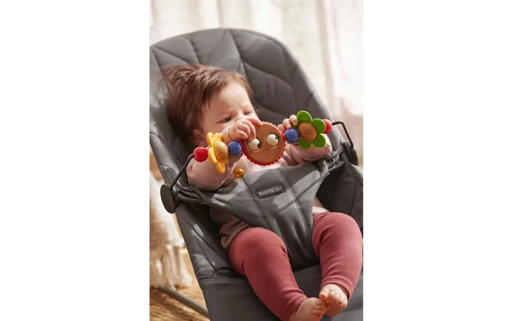 Дуга з іграшками на шезлонг BabyBjorn Balance Googly Eyes Bright — Photo 9