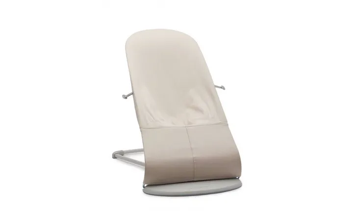 Шезлонг для немовлят BabyBjorn Bouncer BLISS 3D Jersey Light Beige — Photo 11