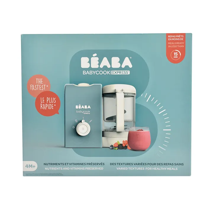 Пароварка - блендер Beaba Babycook Express синій, арт. 916303 — Photo 17