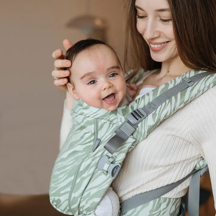 Ерго-рюкзак Love &amp; Carry ONE Cotton+Bamboo Лемонграс — Photo 8