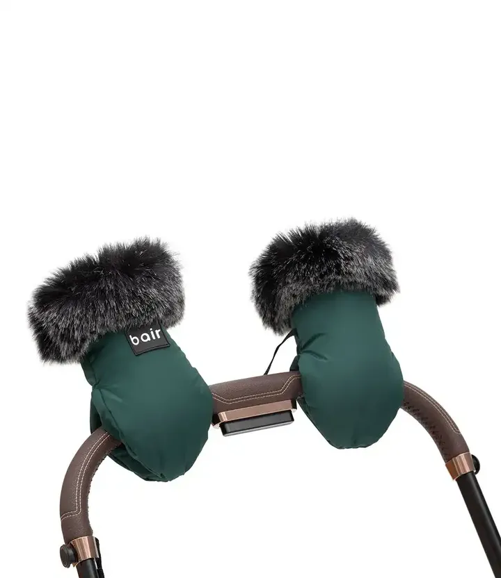 Рукавиці на коляску Bair Northmuff Amazing Green — Photo 5