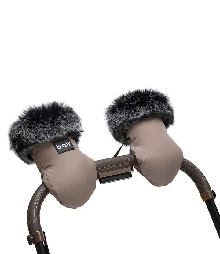 Рукавиці на коляску Bair Northmuff Iced Cappuccino — Photo 5