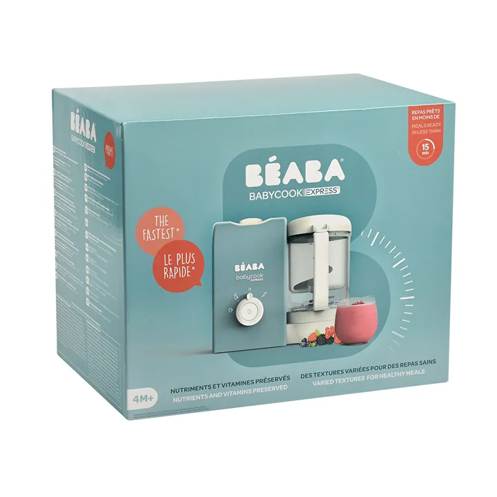 Пароварка - блендер Beaba Babycook Express синій, арт. 916303 — Photo 16