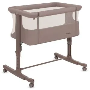 Ліжечко приставне Lionelo PARI BEIGE TAUPE — Photo 11