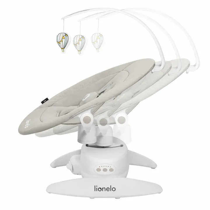 Крісло-гойдалка Lionelo IRIS BEIGE SAND — Photo 17